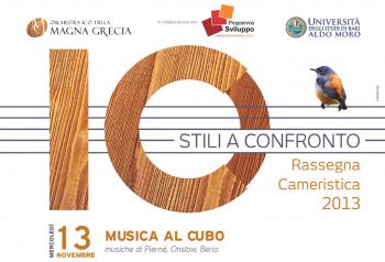 Stili a confronto - Musica al Cubo