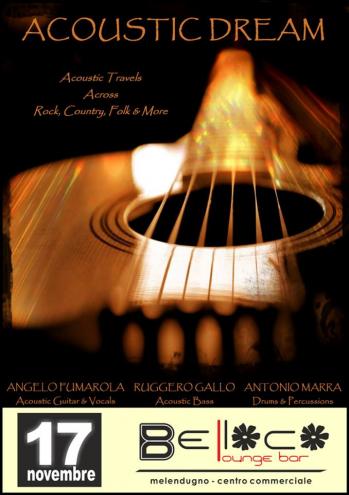 ACOUSTIC DREAM dal vivo al Belloco di Melendugno