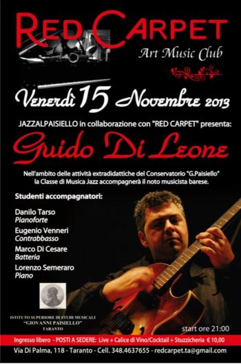 Concerto jazz con Guido di Leone