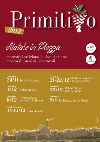 Primitivo 2013, Natale in Piazza a Giovinazzo