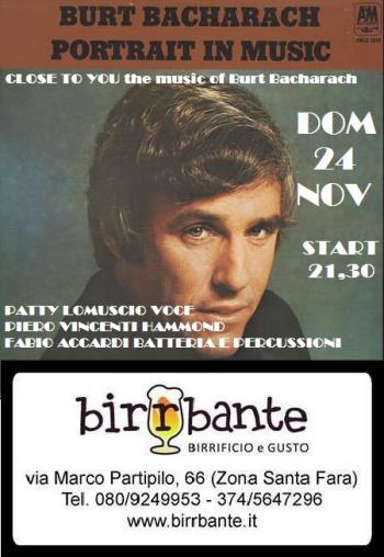 Close to You - The Music of Burt Bacharach