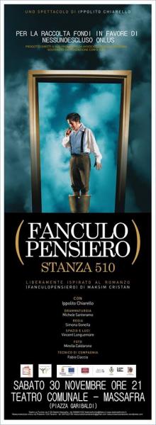 Fanculopensiero Stanza 521 - Evento di Sensibilizzazione Promosso da Nessunoescluso Onlus