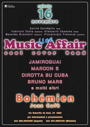 MUSIC AFFAIR - Cool Cover Band