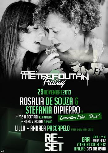 Rosalia De Souza & Stefania Dipierro in "Connection Italia Brasil" - Live