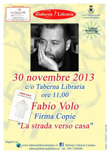 Fabio Volo effettua un Firma-Copie