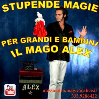 Mago Alex Spettacolo per grandi e piccini