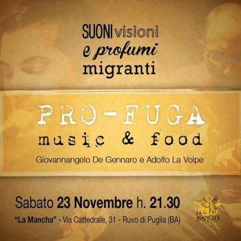 Profuga - Suoni, Profumi e Sapori Migranti
