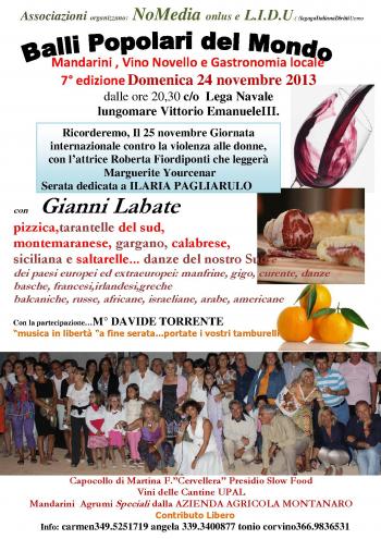Mandarini e Vino Novello