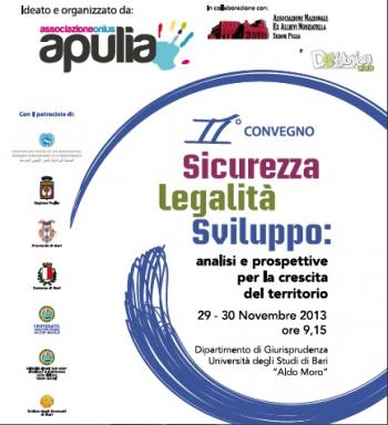 II convegno nazionale "Sicurezza, legalità e sviluppo"