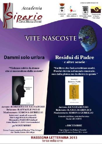 Rassegna Letteraria III Vite Nascoste