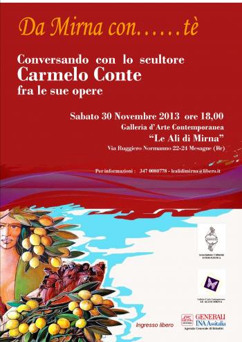Da Mirna con-te: conversando con lo scultore Carmelo Conte