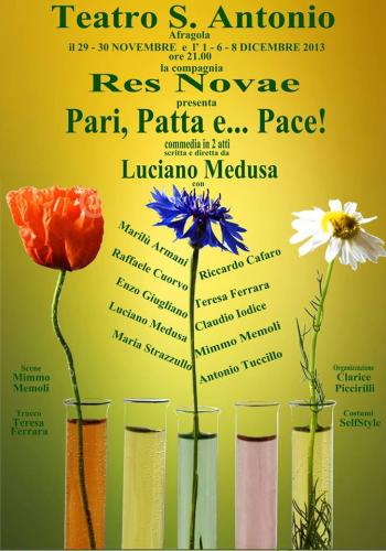“Pari, patta e… pace!” di Luciano Medusa