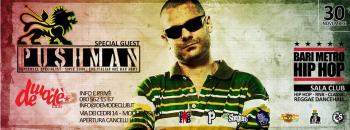 PUSHMAN The Italian One Man Army, special guest at Demodè Club