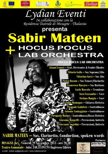 Sabir Mateen & Hocus Pocus Improvisers Orchestra