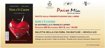 Presentazione del libro Non c’è cuore