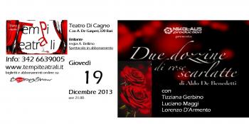 Due Dozzine di Rose Scarlatte