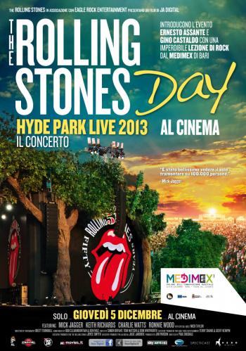The Rolling Stones - HydePark2013, il concerto al cinema