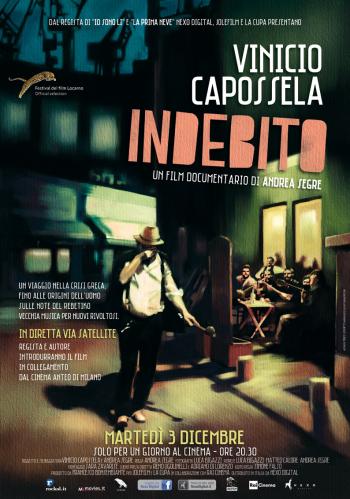 Vinicio Capossela in Indebito - al cinema via satellite