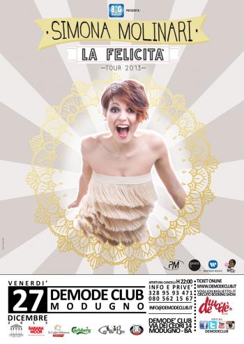 Simona Molinari in concerto ANNULLATO