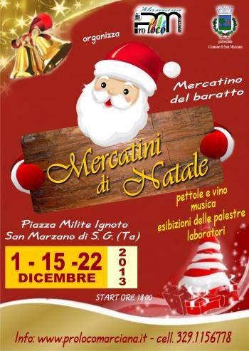 Mercatini natalizi e del baratto