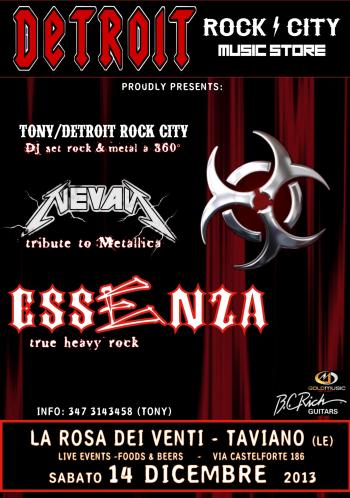 Detroit Rock City live (Essenza + Nevan)