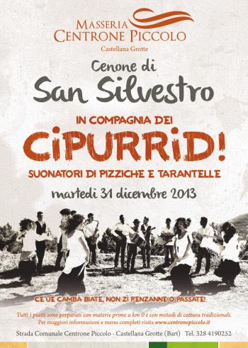 Cenone di San Silvestro in compagnia dei Cipurrid