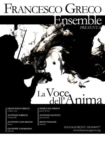 Francesco Greco Ensemble presenta La Voce dell'Anima