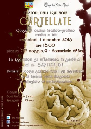 Cartellate alla Pro Loco