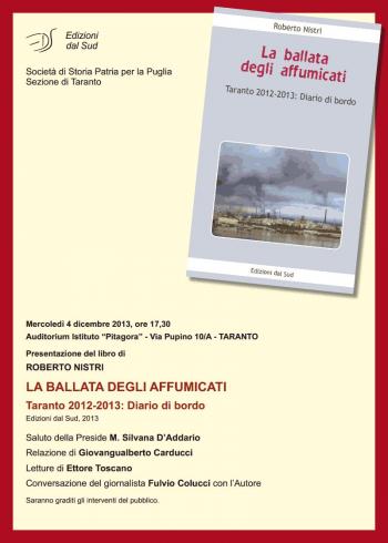 La Ballata degli Affumicati - Presentazione del libro di Roberto Nistri