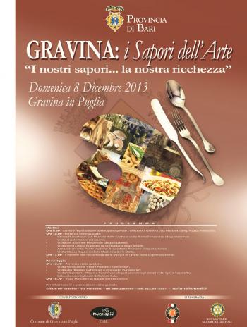 Gravina: i Sapori dell’Arte