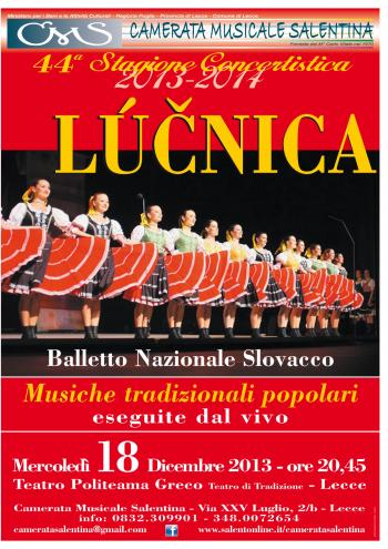 CMS 7°: Lúcnica - Balletto Nazionale Slovacco