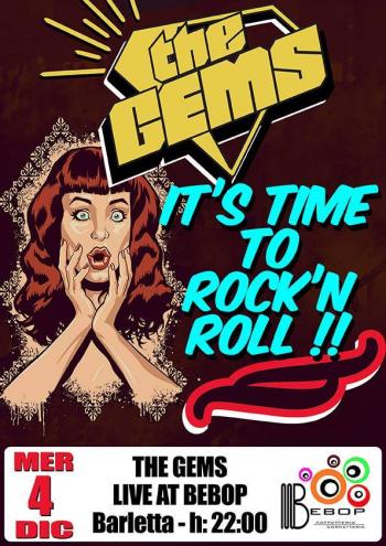 The Gems-rock band live