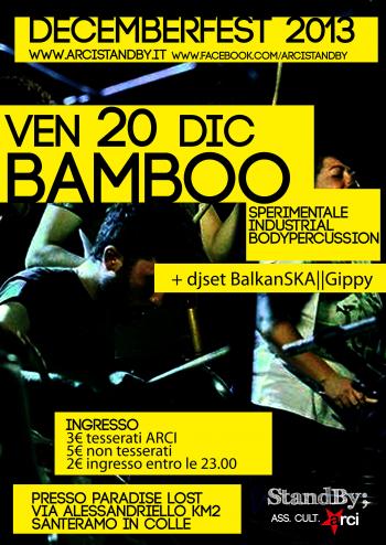 Bamboo live - Decemberfest 2013