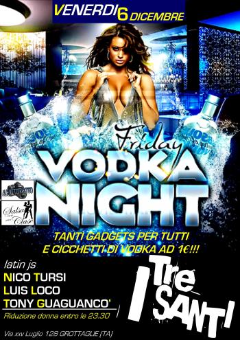 Friday Vodka Night - Nico Tursi dj Set