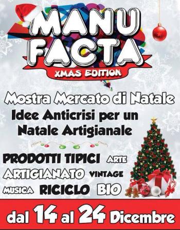 Manufacta Xmas Edition - Artigianato - Vintage - Bio - Musica