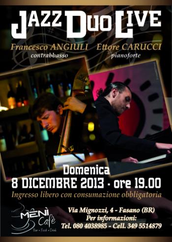 Concerto Jazz al Menì Cafè - Jazz Duo live
