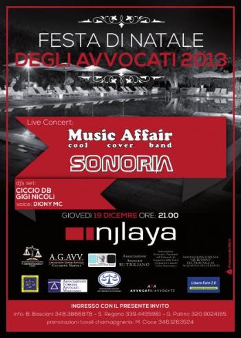 Music Affair - Cool Cover Band (Festa di Natale degli Avvocati 2013)