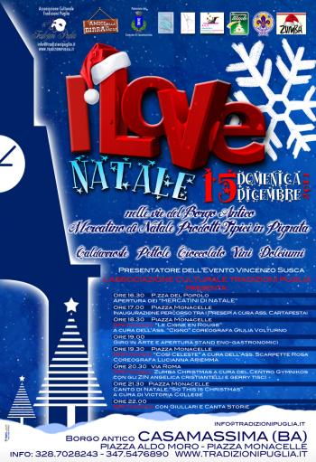 I Love Natale - Mercatini, Presepi, Sagra e Spettacoli Natalizi