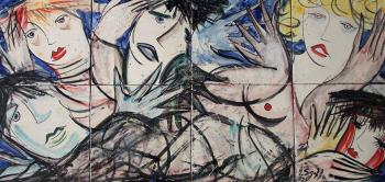 Al Marte Mediateca la mostra di Adriana Sgobba “Il corpo nudo della notte”. Di lei scrisse anche il Premio Strega, Domenico Rea