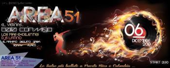Torna la Notte Latina dell'Area51, torna "Baila Conmigo"