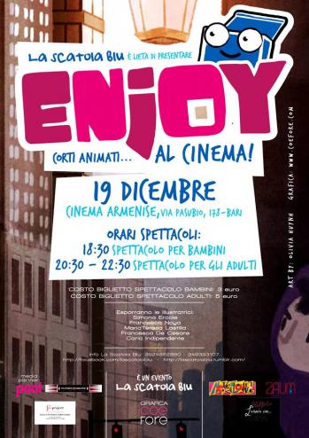 Enjoy! Corti Animati al Cinema.