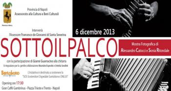 Presentazione della mostra fotografica “Sottoilpalco”, di Alessandro Catocci e Sonia Ritondale