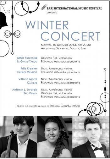 Bari International Music Festival Winter Concert