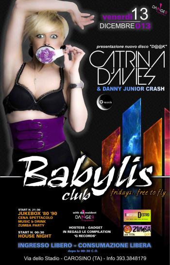 Catrina Davies e Danny Junior Crash dj set
