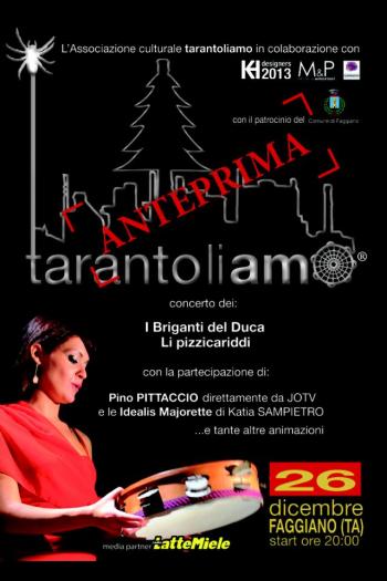Anteprima TarantoliAmo - pizzicati e tarantolati