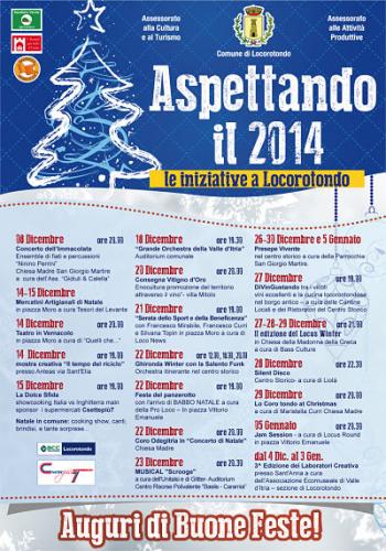 Aspettando il 2014 - Le iniziative a Locorotondo