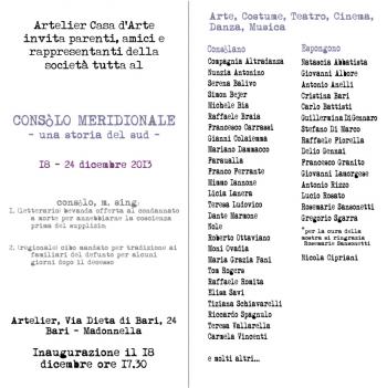 Consòlo Meridionale - una storia del sud
