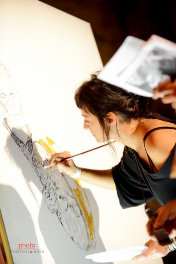 L’arte nel piatto - mostra artistica de Li Ucci Festival