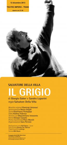 Il Grigio di Giorgio Gaber e Sandro Luporini