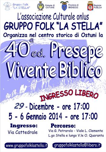40^ Presepe Vivente Biblico